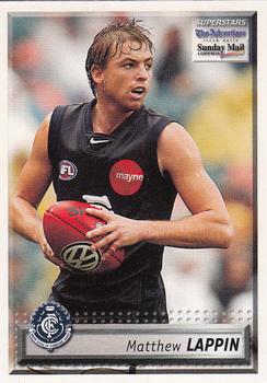 2003 Select The Advertiser-Sunday Mail AFL #21 Matthew Lappin Front